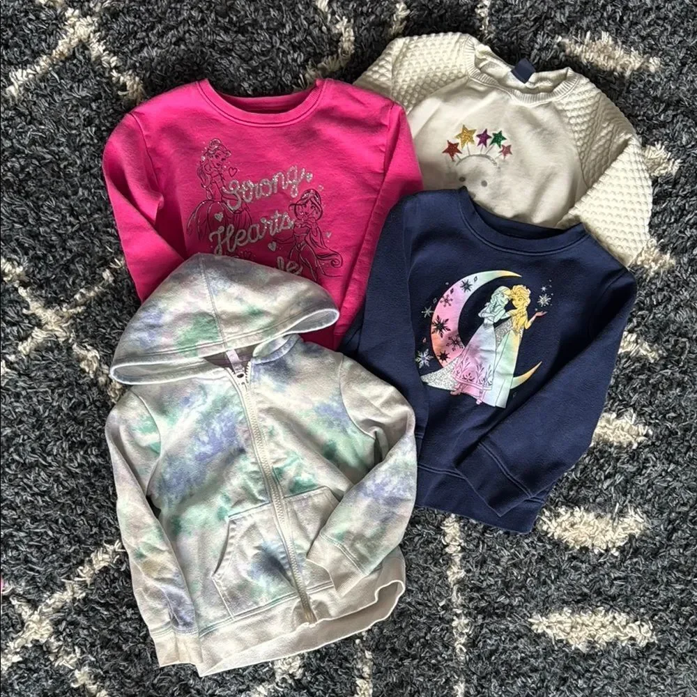 Bundle of 4 Toddler Sweatshirts